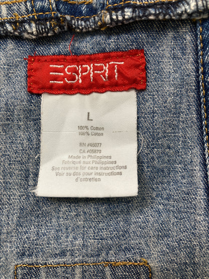 サロペット/オーバーオール/オールインワン・サロペット/ブルー/L