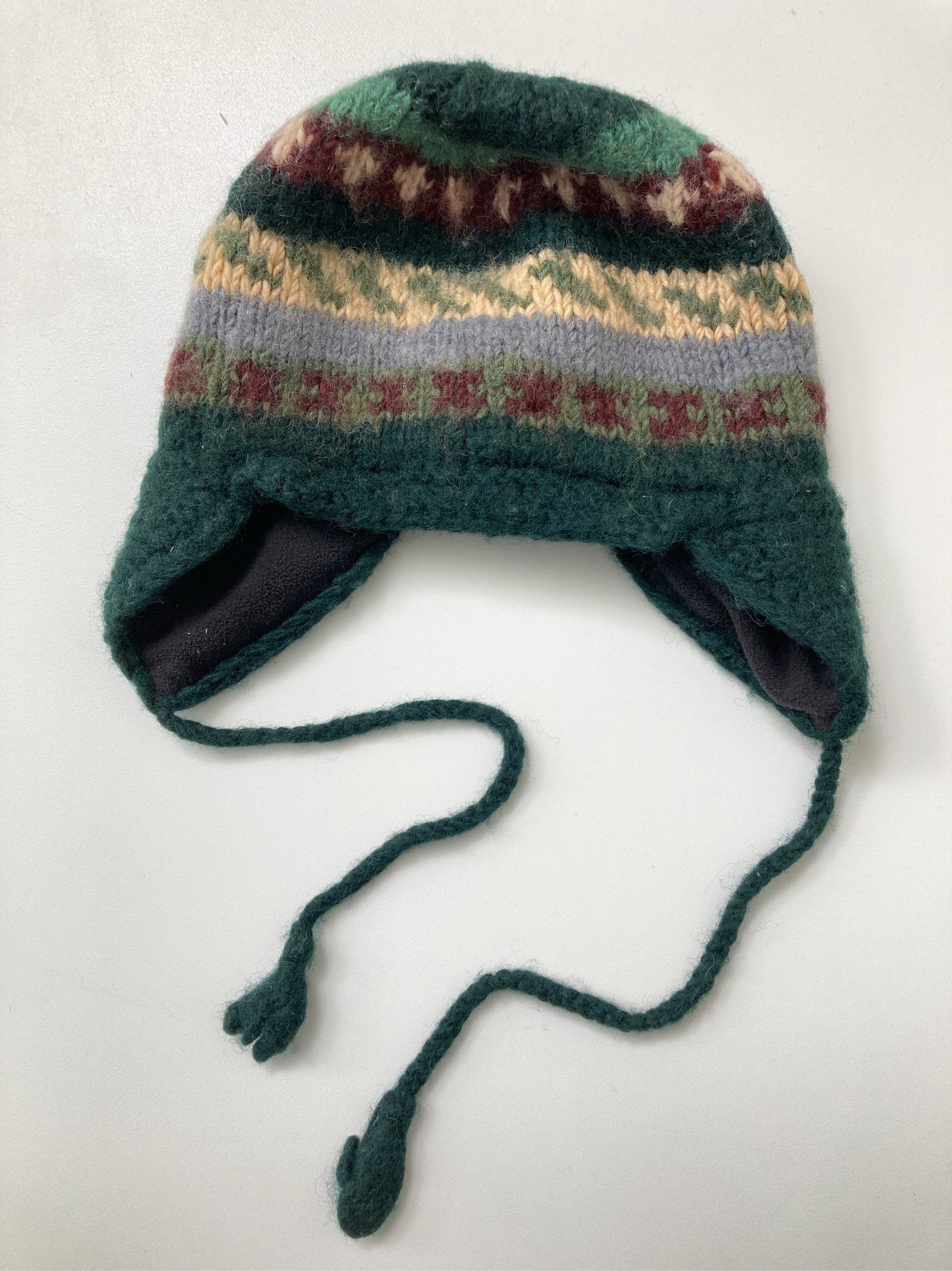 ニットキャップ/ビーニー/帽子/グリーン