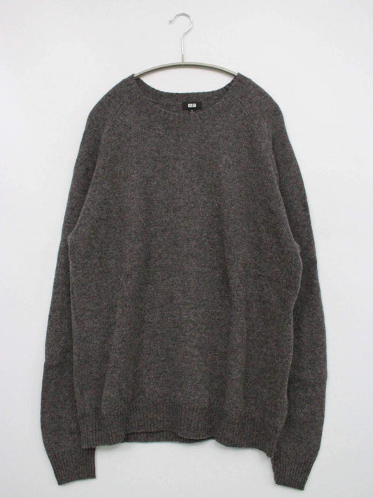 UNIQLO/ユニクロ/ニット/セーター/トップス/グレー/XL
