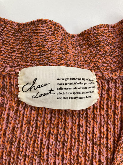 chaco closet/カーディガン/ボレロ/トップス/オレンジ/F