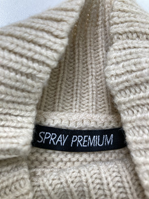 SPRAY PREMIUM/スプレイプレミアム/ニット/セーター/トップス/ベージュ/M