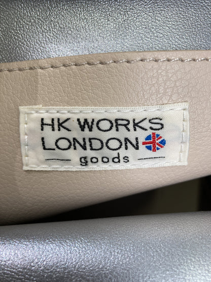 HK WORKS LOMDON/ハンドバッグ/バッグ/ホワイト