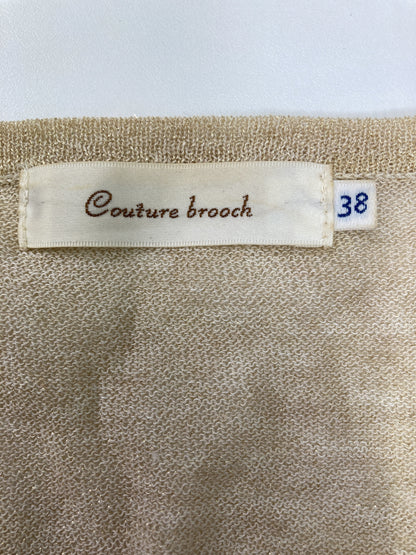 Couture brooch/カーディガン/ボレロ/トップス/ベージュ/38