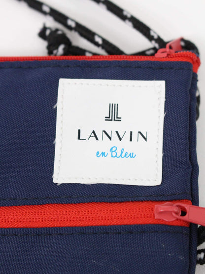 LANVIN EN BLUE/ショルダーバッグ/バッグ/ネイビー