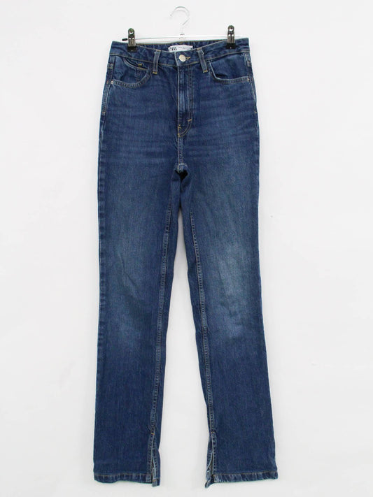 ZARA/ザラ/デニムパンツ/パンツ/ネイビー/EUR 34/USA 2/MEX 24