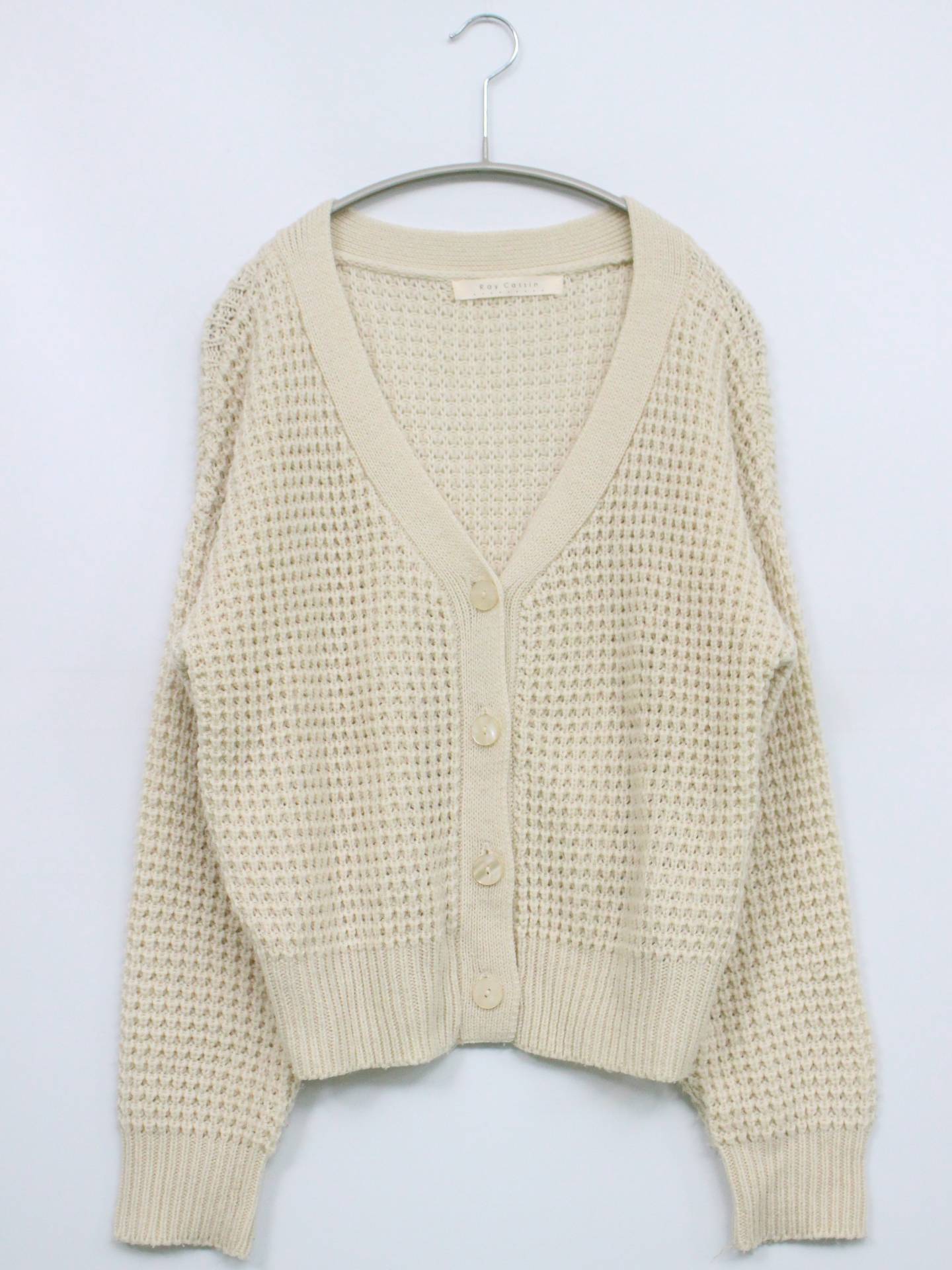 RAY CASSIN/レイカズン/カーディガン/ボレロ/トップス/アイボリー/F