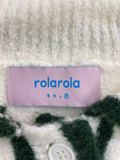 rolarola/ニット/セーター/トップス/ホワイト/F