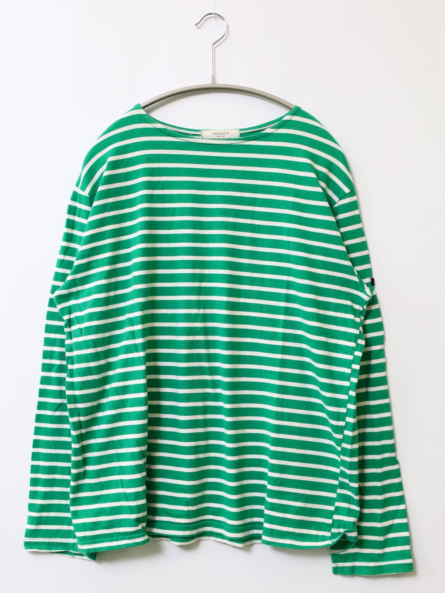 ABLE&CO/Tシャツ/カットソー/トップス/グリーン