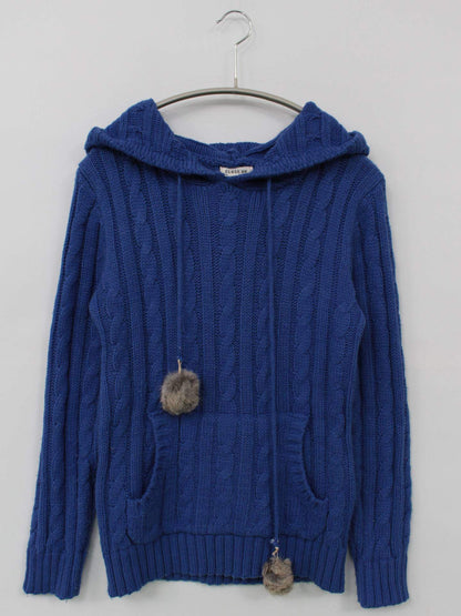 CLOSE.UP/ニット/セーター/トップス/ブルー