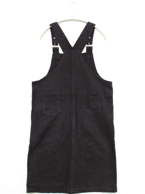 A.m.j/ジャンパースカート/ワンピース/ドレス/ブラック