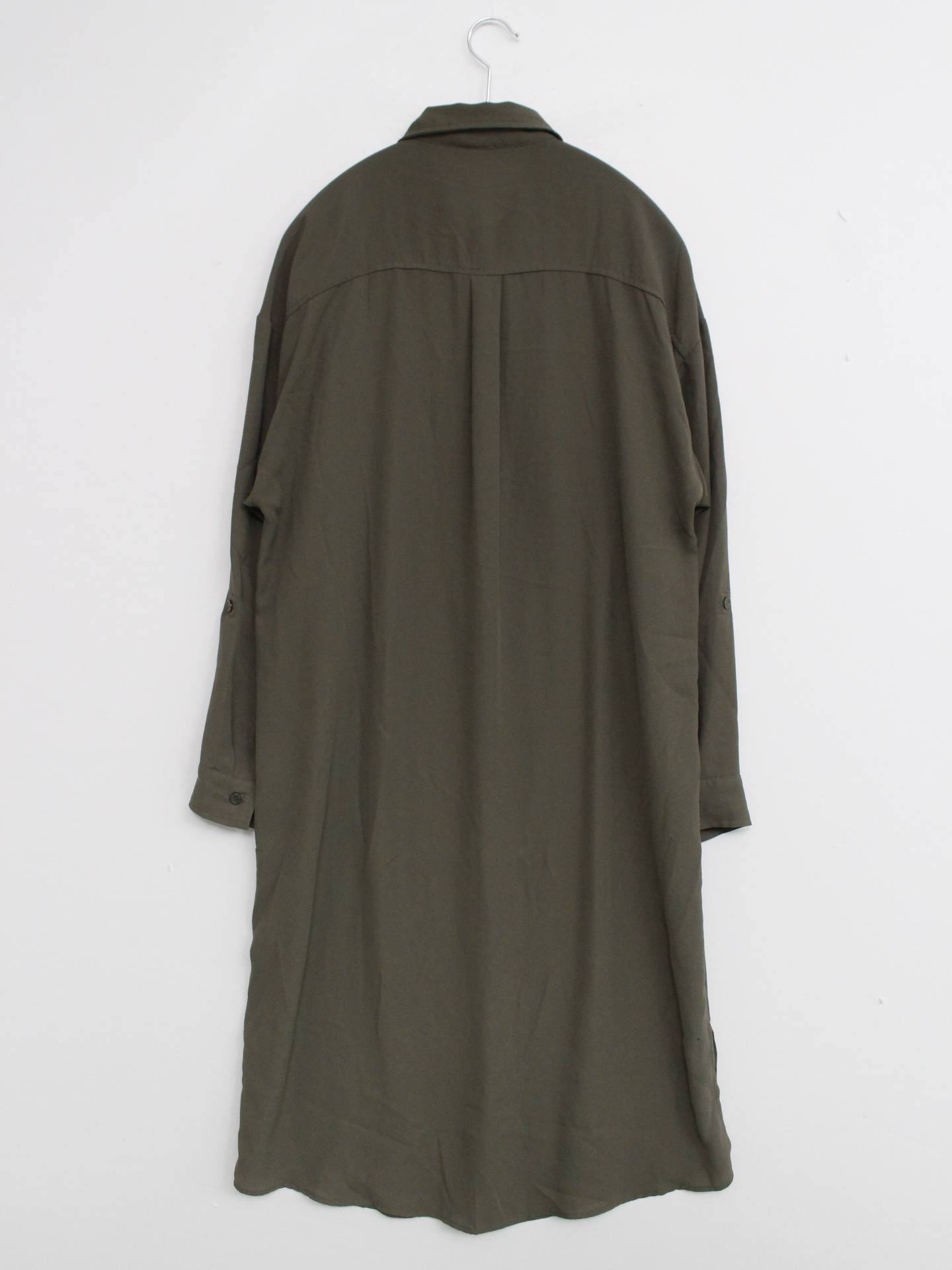COLZA/コルザ/シャツワンピース/ワンピース/ドレス/カーキ/M
