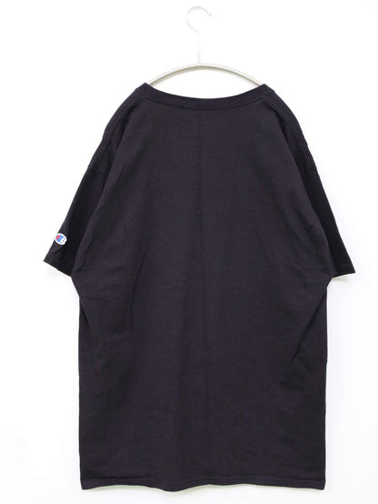 Champion/チャンピオン/Tシャツ/カットソー/トップス/ブラック/L