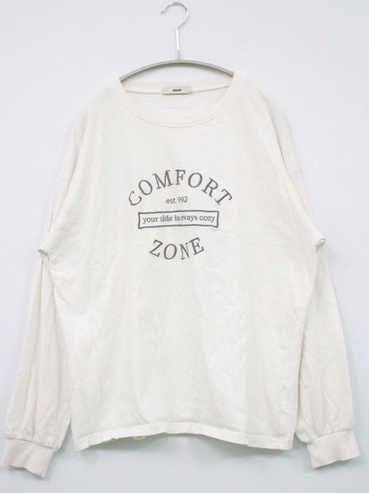 ANAP/Tシャツ/カットソー/トップス/ホワイト/F