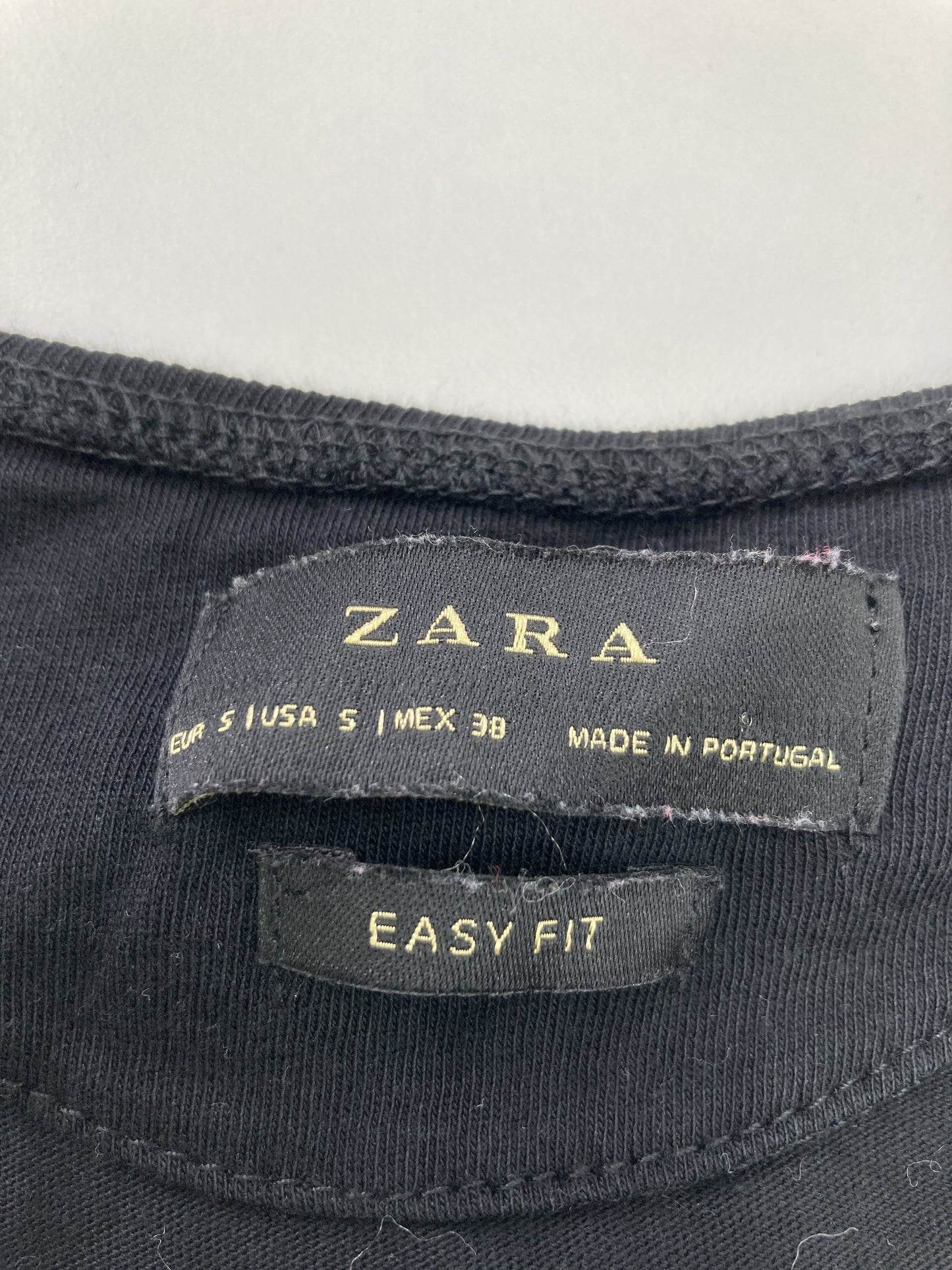 ZARA/ザラ/Tシャツ/カットソー/トップス/ブラック/S