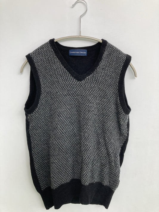 CHRISTIAN ORANI/クリスチャンオラーニ/ベスト/トップス/ブラック/L