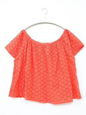 MOUSSY/マウジー/シャツ/ブラウス/トップス/オレンジ/FREE