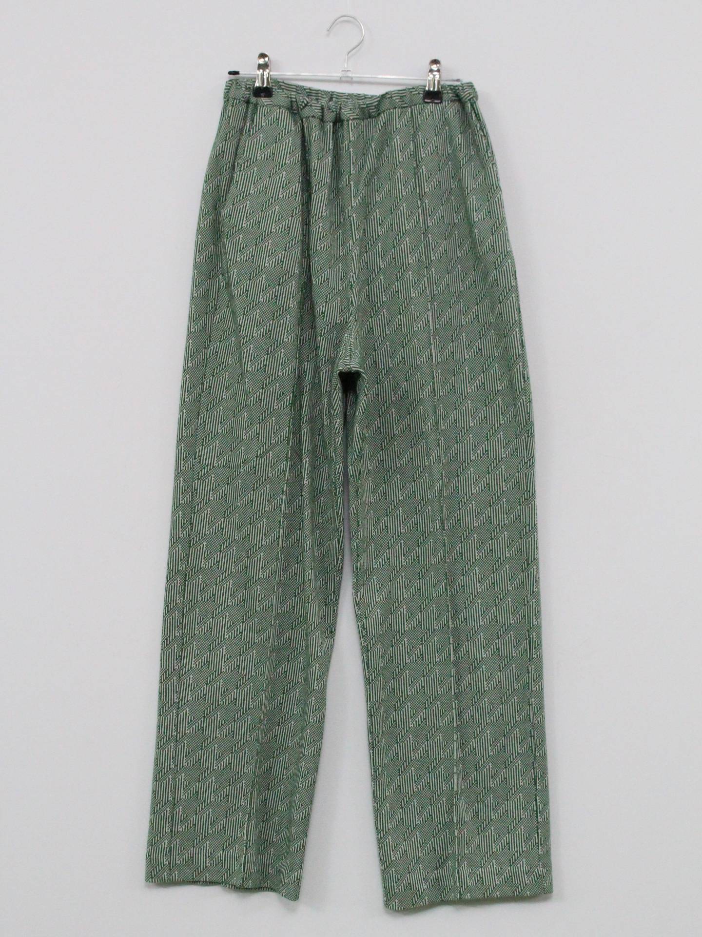 スラックス/パンツ/ライトグリーン/38