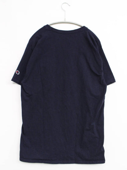 Champion/Tシャツ/カットソー/トップス/ネイビー/M