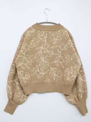 Vis/ビス/カーディガン/ボレロ/トップス/ブラウン/F