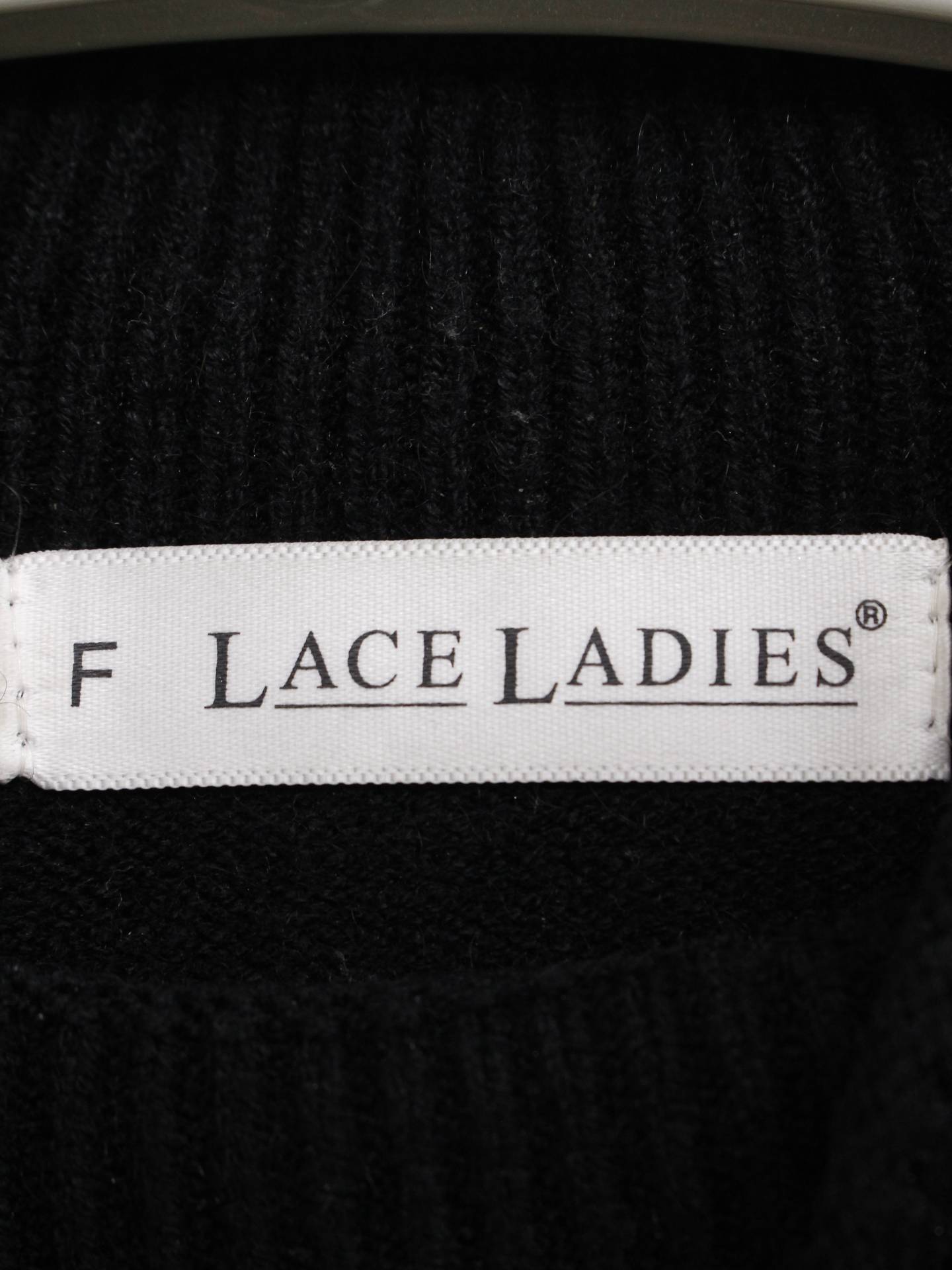 LACE LADIES/ニット/セーター/トップス/ブラック/F