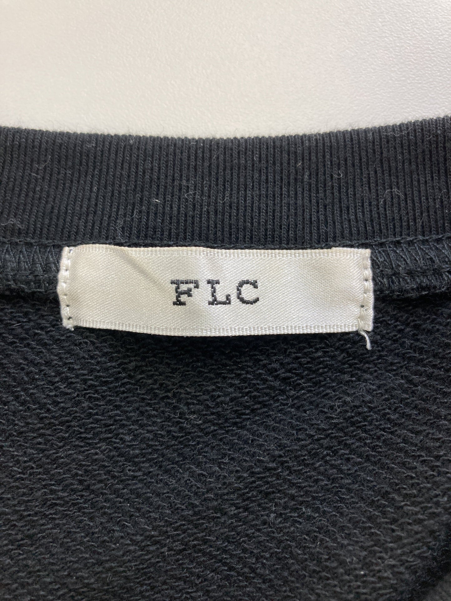 FLC/ニット/セーター/トップス/ブラック/L