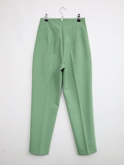ZARA/ザラ/スラックス/パンツ/ライトグリーン/EUR S/USA S/MEX 26