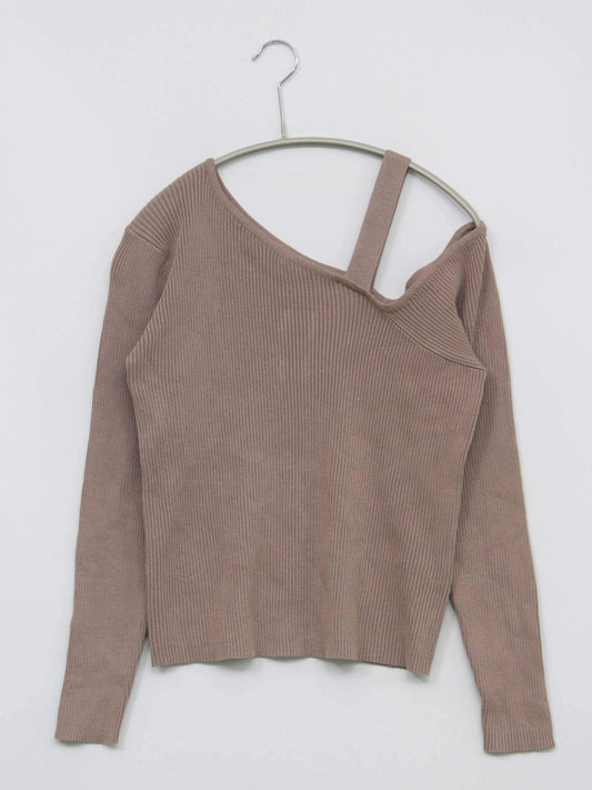 non-hedge/ニット/セーター/トップス/ベージュ