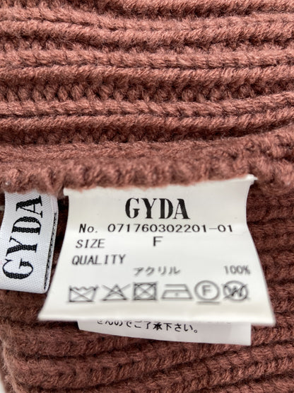 GYDA/ニット/セーター/トップス/ブラウン/F