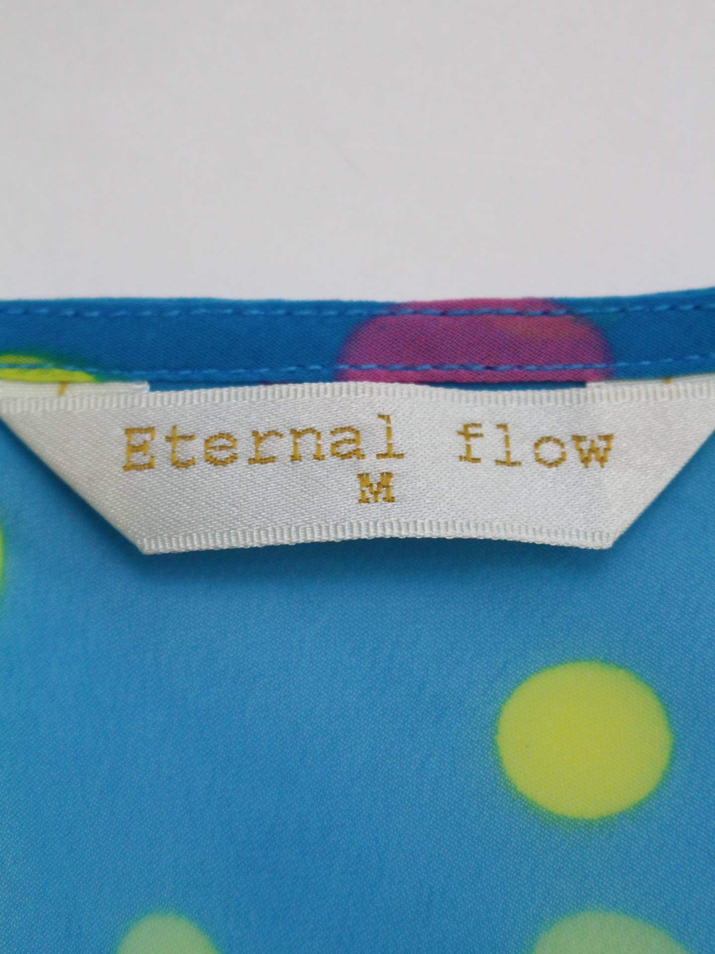 ETERNAL FLOW/シャツ/ブラウス/トップス/ブルー/M
