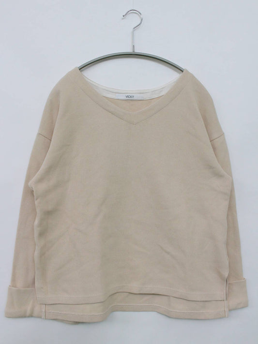 VICKY/Tシャツ/カットソー/トップス/ベージュ/2