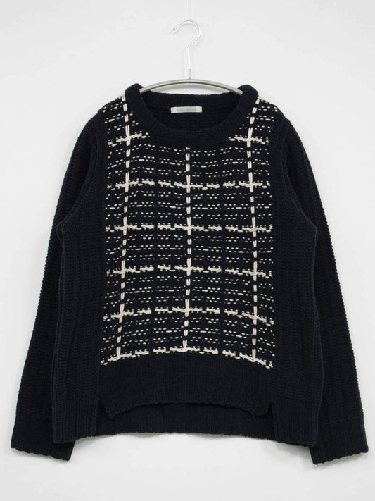 vous meme/ニット/セーター/トップス/ブラック/M