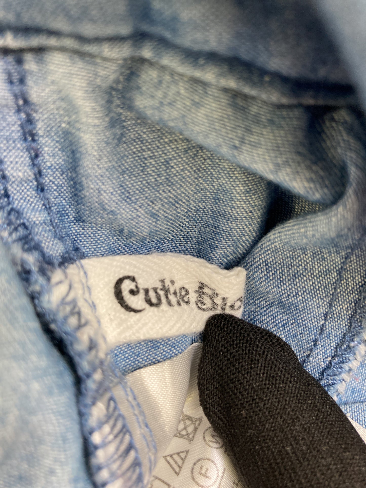 Cutie Blonde/デニムパンツ/パンツ/ブルー/M