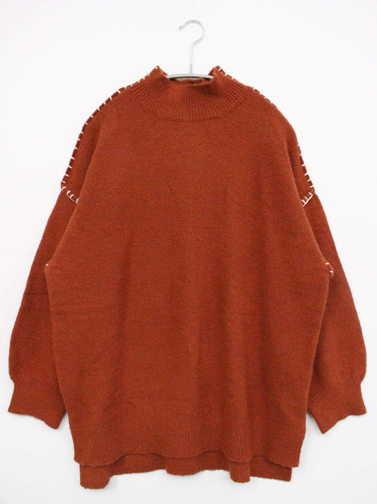 CLASSICAL ELF/クラシカルエルフ/ニット/セーター/トップス/ブラウン/M-L