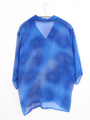 シャツ/ブラウス/トップス/ブルー