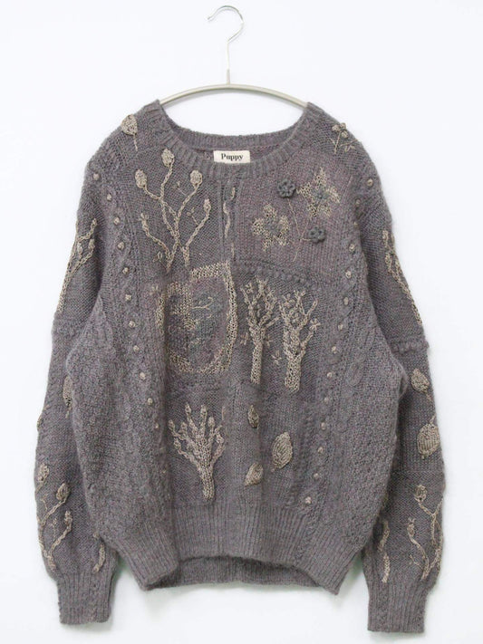Puppy/ニット/セーター/トップス/グレー