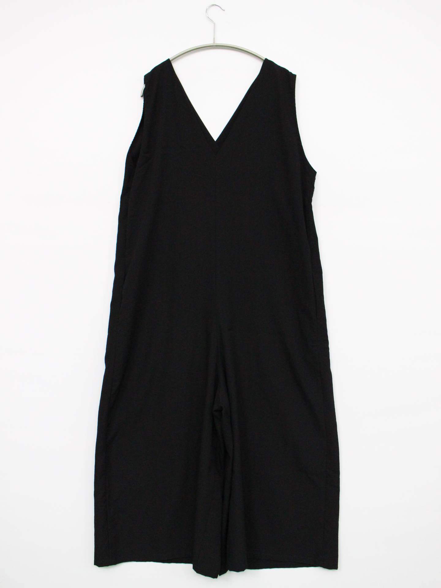 pattern torso/つなぎ/オールインワン/オールインワン・サロペット/ブラック