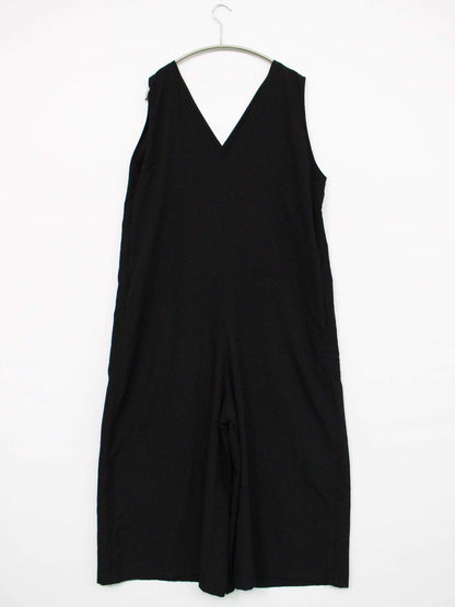 pattern torso/つなぎ/オールインワン/オールインワン・サロペット/ブラック