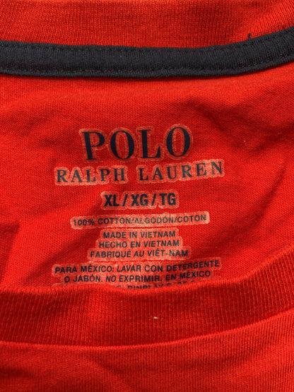 Polo Ralph Lauren/ポロラルフローレン/Tシャツ/カットソー/トップス/レッド/XL