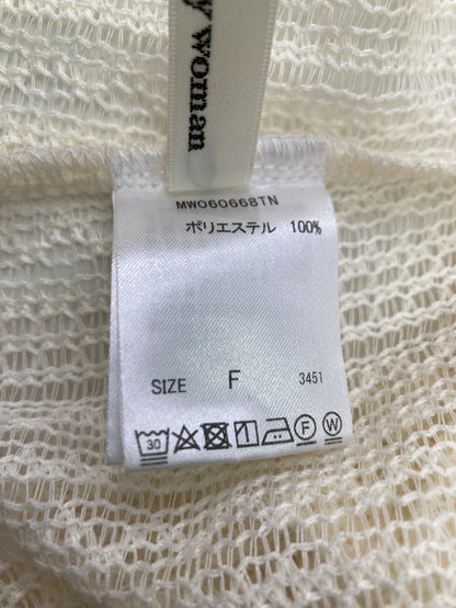 mystywomen/ミスティウーマン/カーディガン/ボレロ/トップス/アイボリー/F