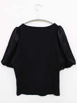 eimy/エイミー/シャツ/ブラウス/トップス/ブラック/F