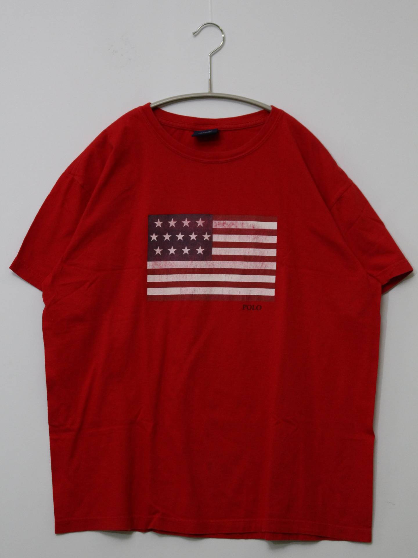 POLO SPORT/Tシャツ/カットソー/トップス/レッド/S