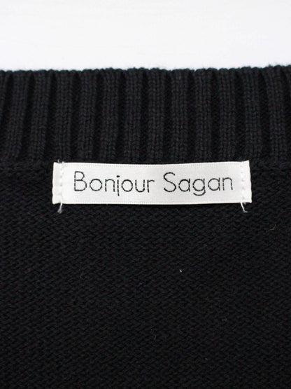 Boniour Sagan/ベスト/トップス/ブラック/F