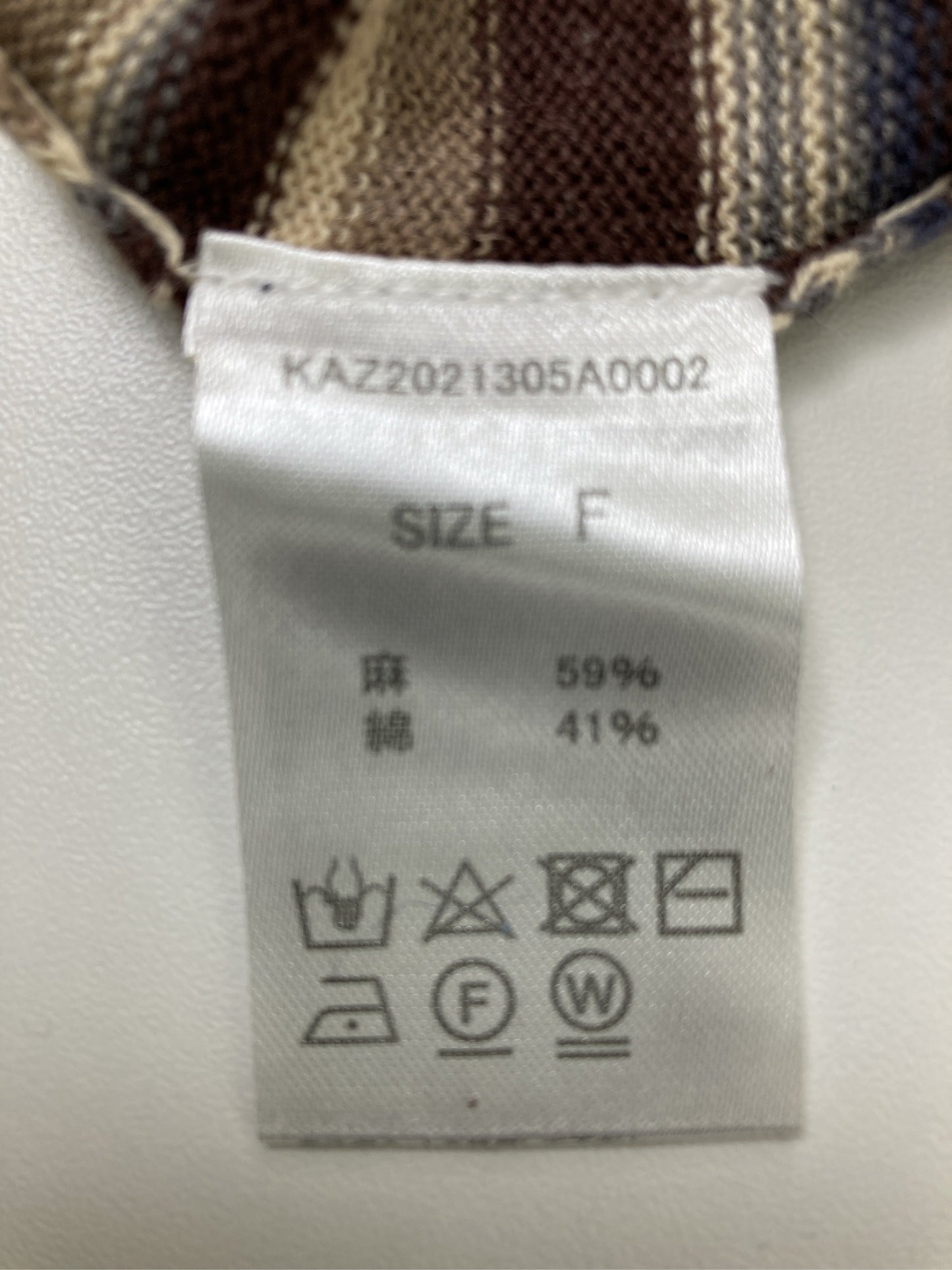 WHIMSIC/ウィムジック/Tシャツ/カットソー/トップス/ブラウン/F