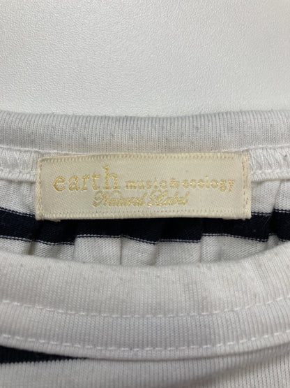 earth music&ecology/アースミュージックアンドエコロジー/Tシャツ/カットソー/トップス/ホワイト/F