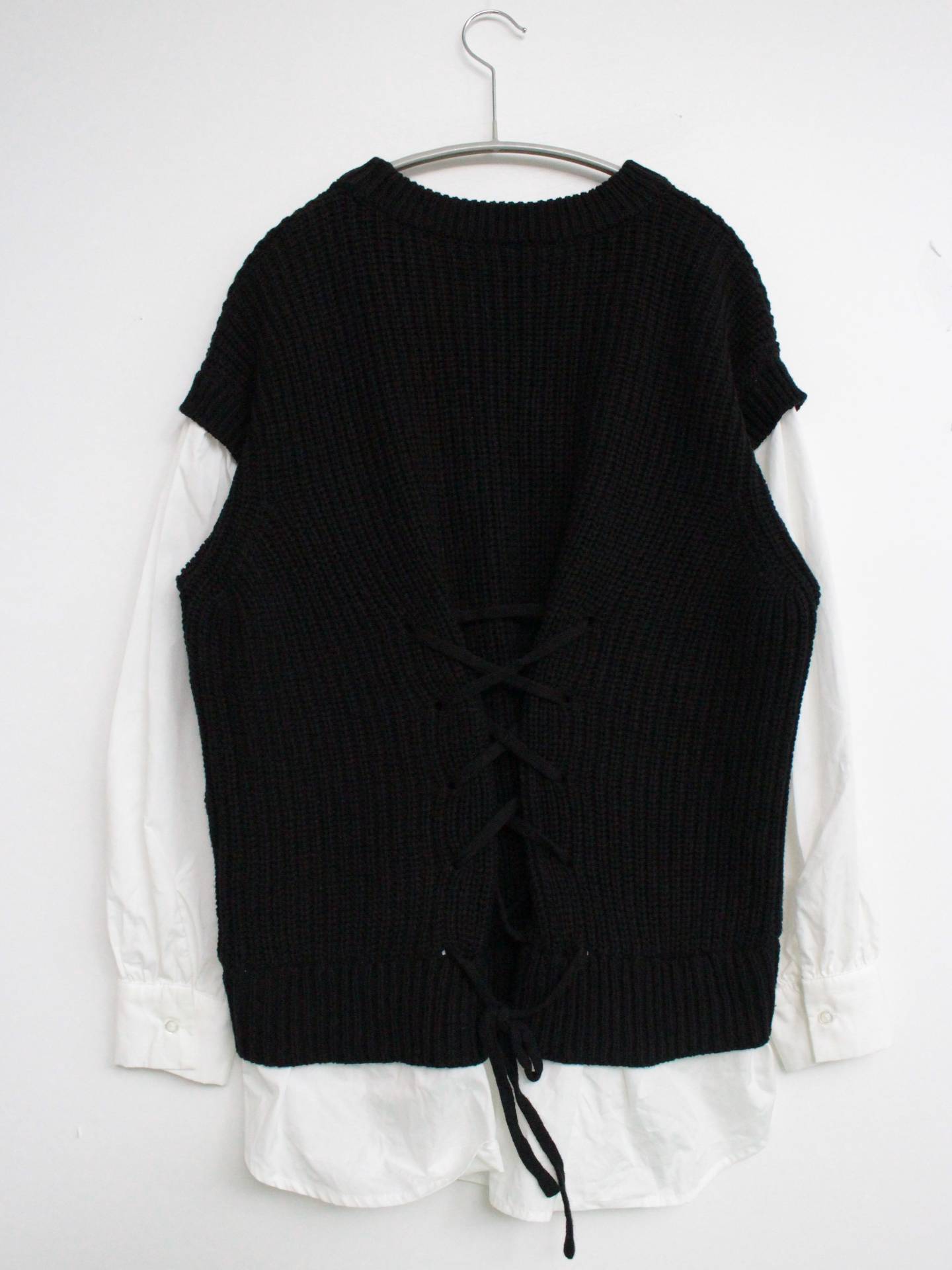 ViS/ビス/ニット/セーター/トップス/ブラック/F