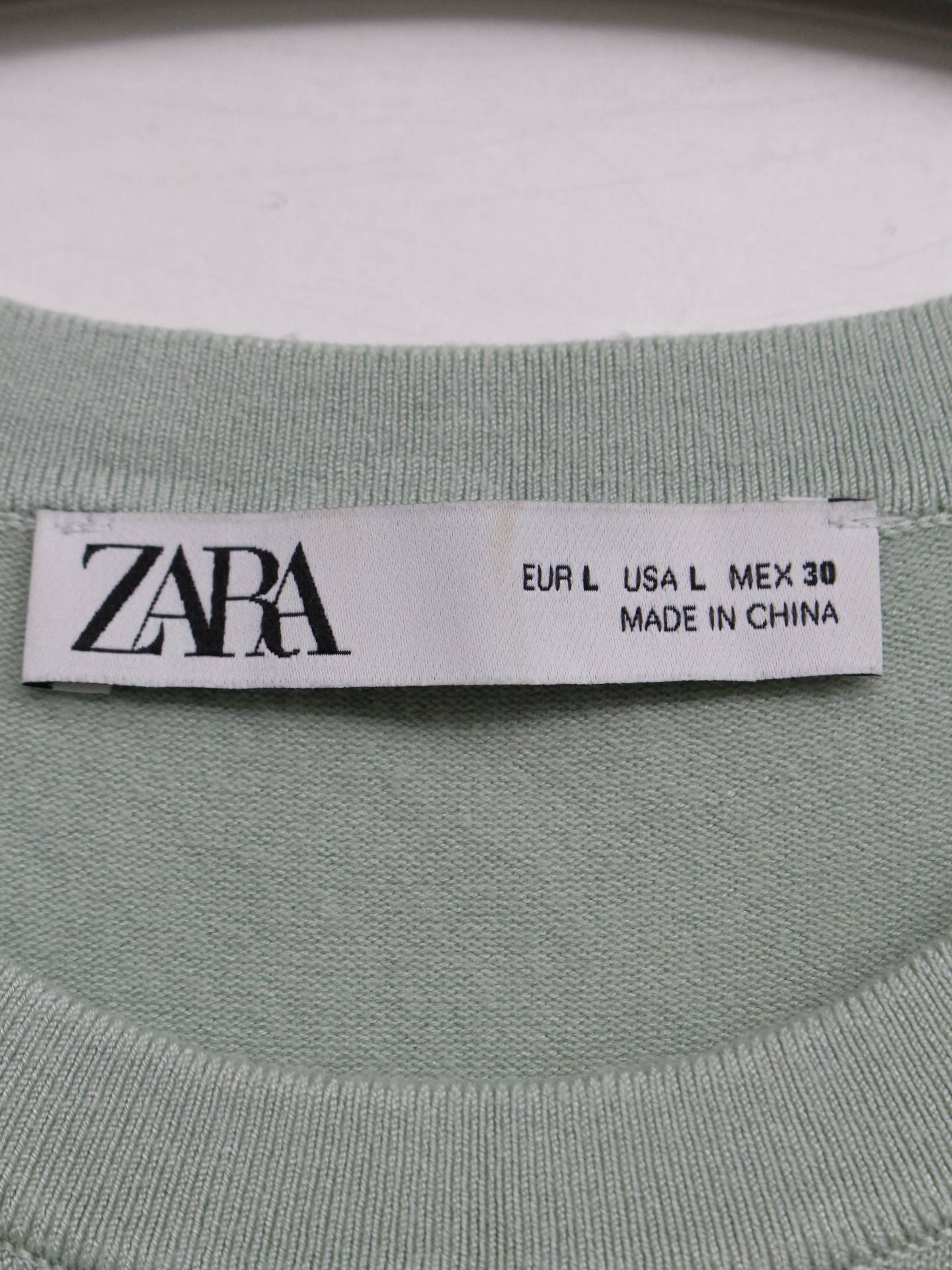 ZARA/ザラ/ニット/セーター/トップス/グレー/L