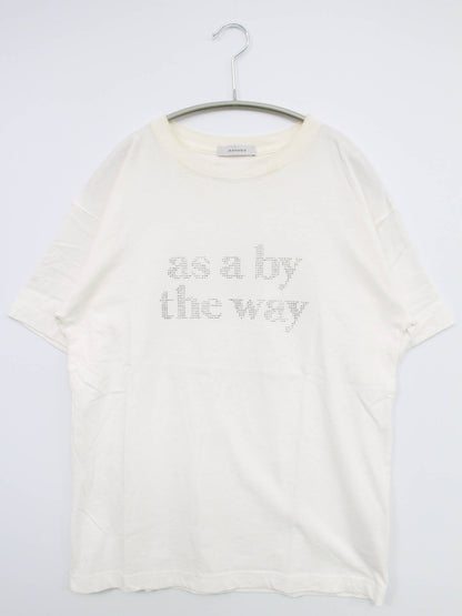 JEANASIS/ジーナシス/Tシャツ/カットソー/トップス/ホワイト/F