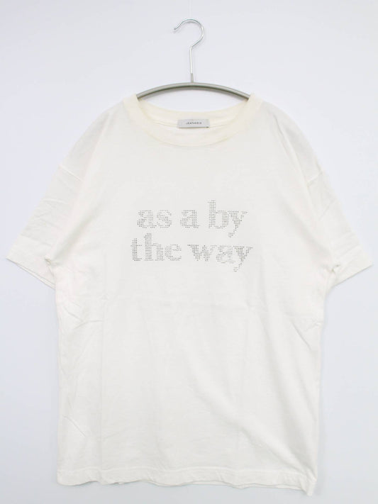 JEANASIS/ジーナシス/Tシャツ/カットソー/トップス/ホワイト/F