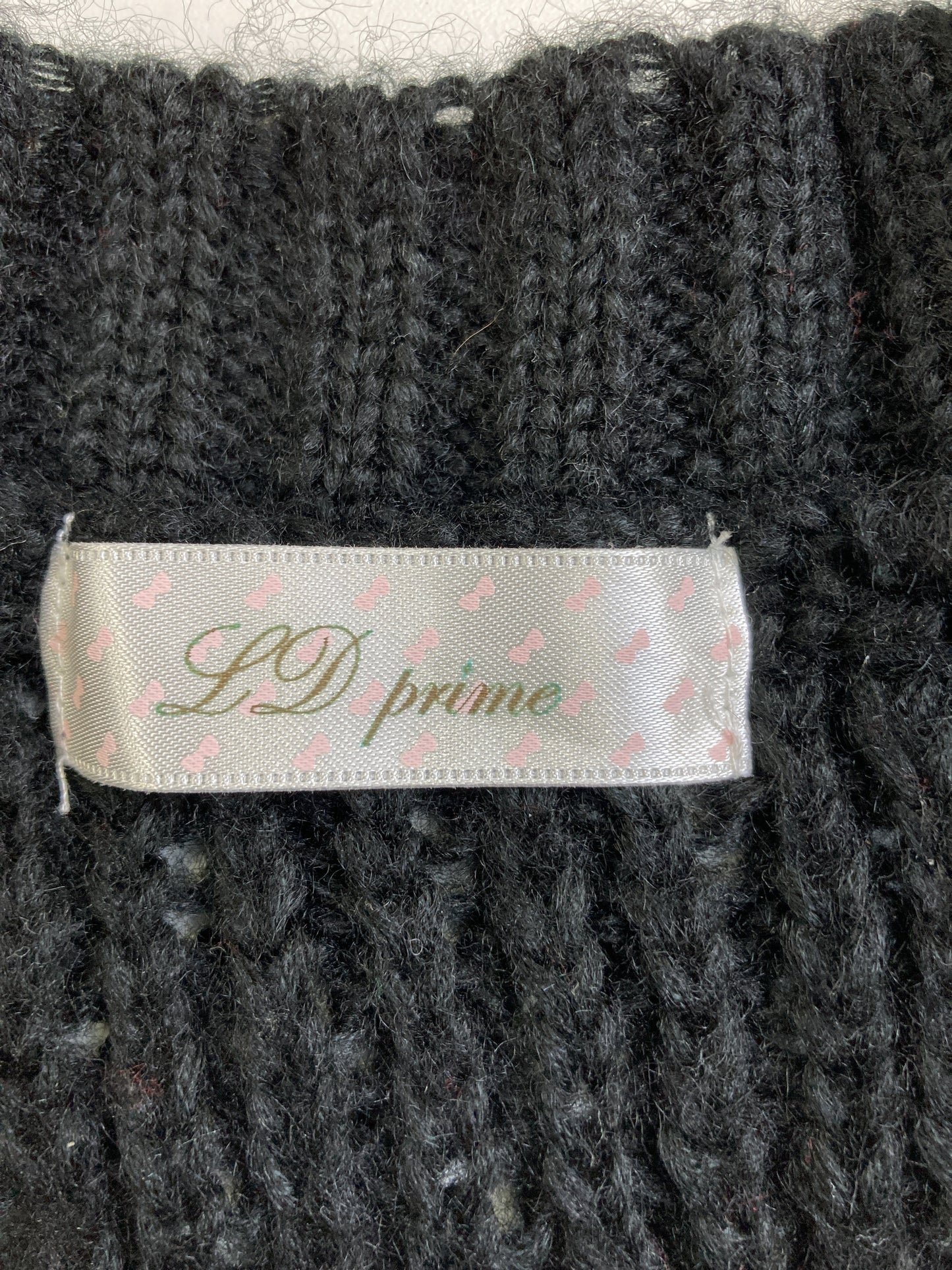 LD prime/ニット/セーター/トップス/ブラック/38