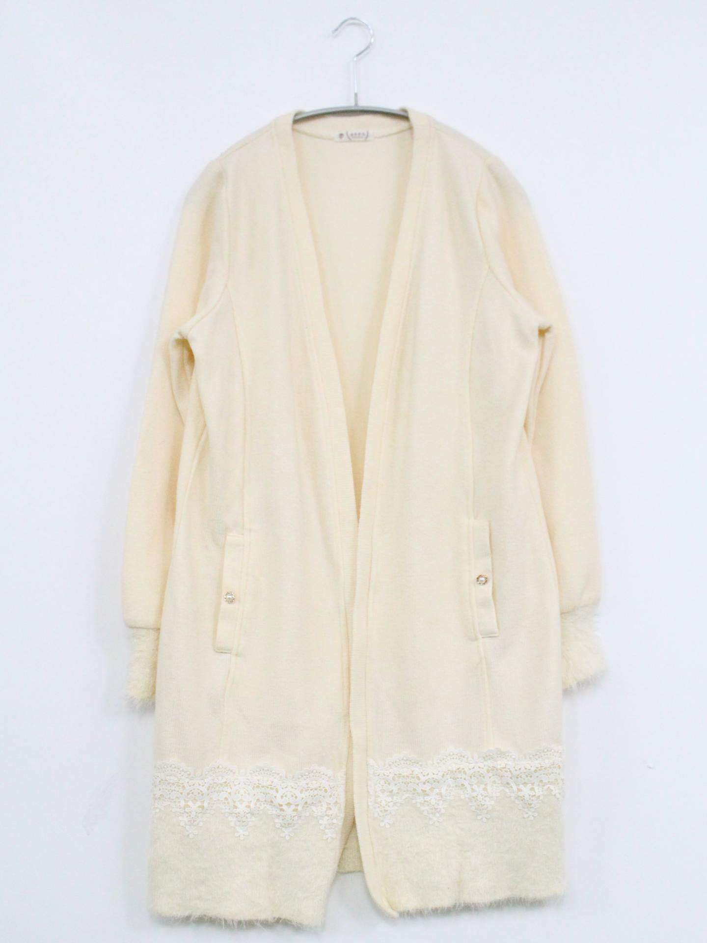 axes/アクシーズ/カーディガン/ボレロ/トップス/アイボリー/M